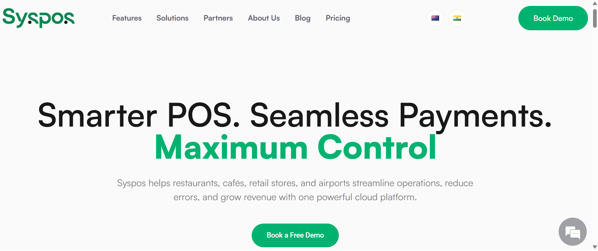SYS POS - Offline E-Commerce Booking Platform